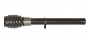 2-aqua-finials-19mm-3-4-brushed-nickel-black-chrome