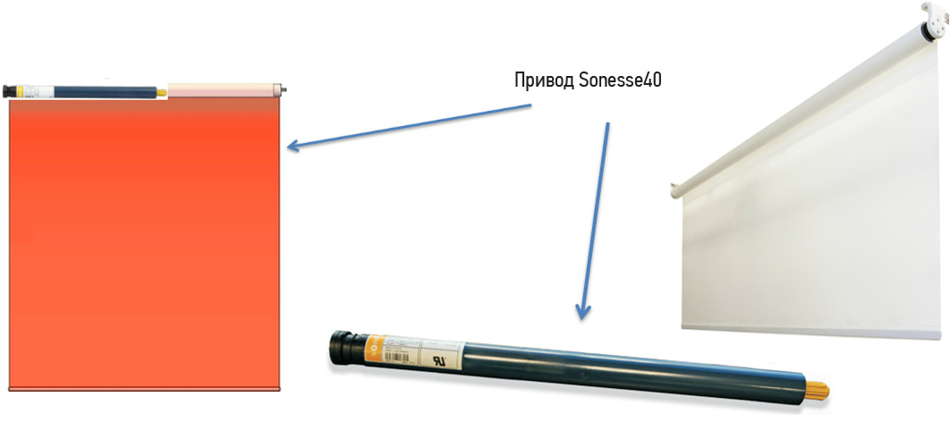 ������ ��� ���������� ���� � ��������������� Somfy IRISMO